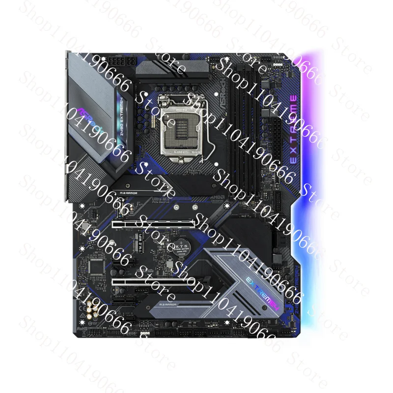 

FOR ASRock Z490 Extreme4 10/11th Gen LGA1200 128GB HDMI DDR4 Motherboard Test