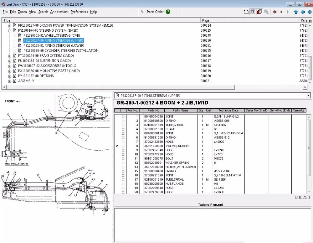 Tadano Spare Parts Catalog 2021 FULL Offline With All Models [2021]