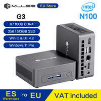 MLLSE G3 Mini PC Intel N100 CPU DDR4 16GB RAM 512GB SSD WiFi5 BT4.2 Windows 11 Mini Desktop Computer
