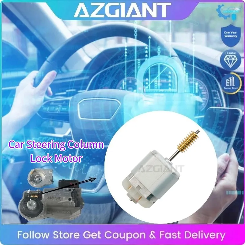 

AZGIANT Car Electric Steering Lock Motor FC-280 12V DC Quiet Operation Accessories Auto for 2014-2020 Nissan Qashqai J11 MK2
