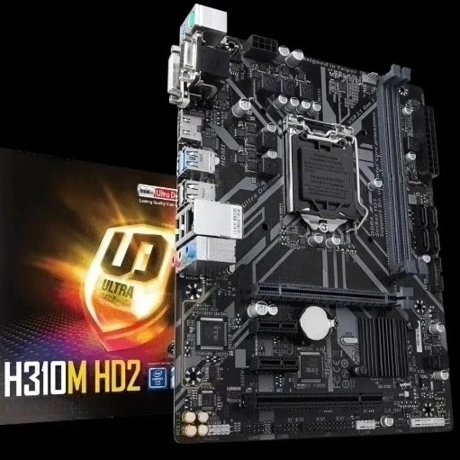 

For Gigabyte H310M HD2 support 8th 9th generation CPU HDMI PCI slot main board