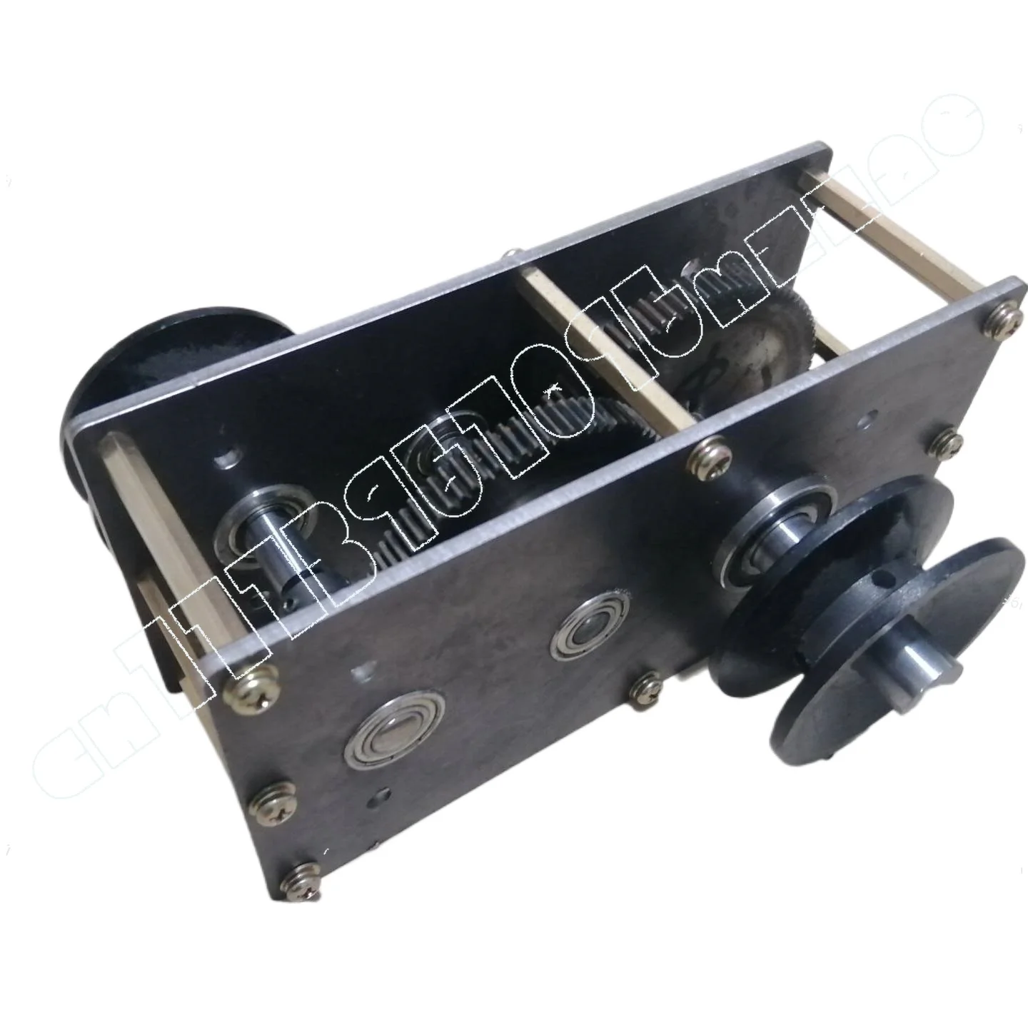Pulley Transmission Speed Gearbox Wind Hydraulic Transmission DIY Pulley Transmission Reducer