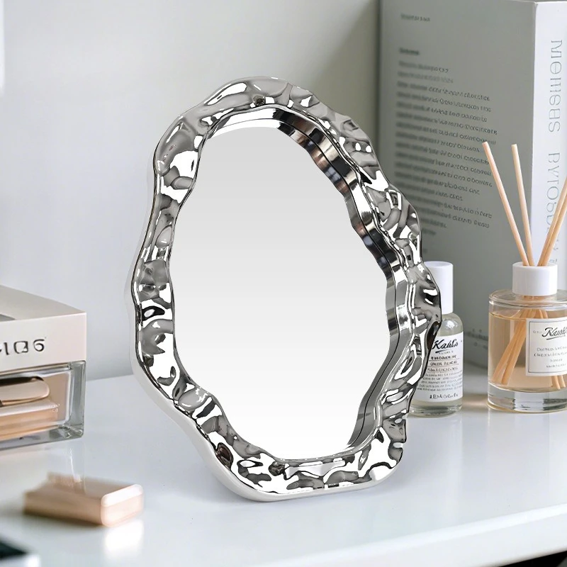 Simple Hand Mirror With Living Room Decorations Bedroom Design Whole Height Mirror Wall Home Decor Aesthetic Spiegel Mirroring