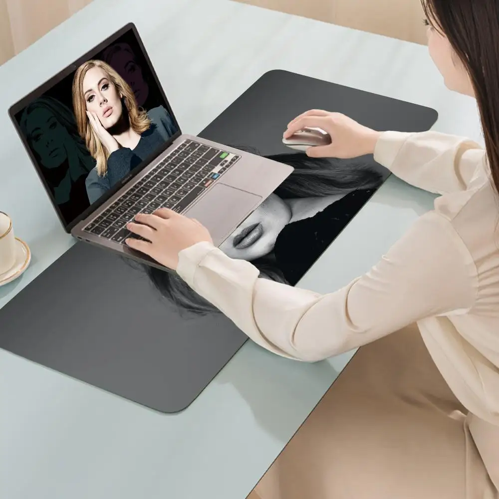 Fashion Pretty Keyboard Gamer Mousepad Cushion Rug Adele Gaming Wireless Table Mouse Pad Desk Cool Cute Luxury Mats Adkins Large