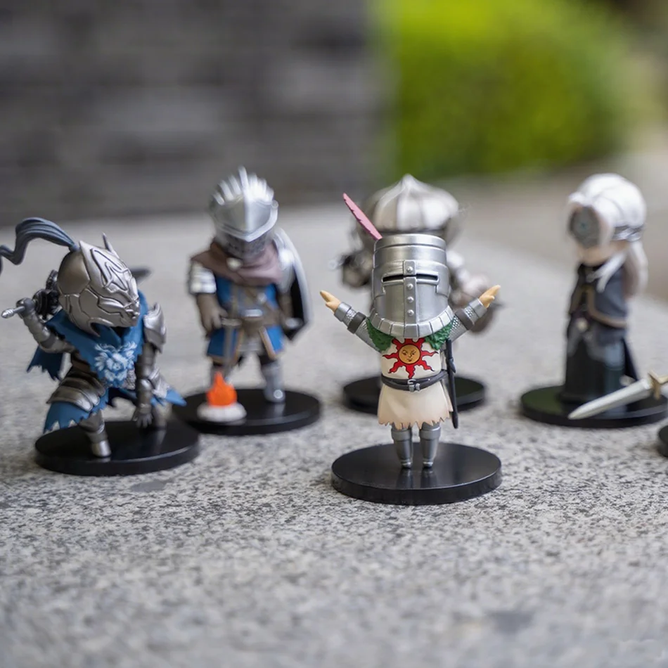 Dark Souls Figure Solaire Siegmeyer Oscar Ornstein Artorias Action Figure Pvc Statue Collection Model Toys for Children Gift Toy
