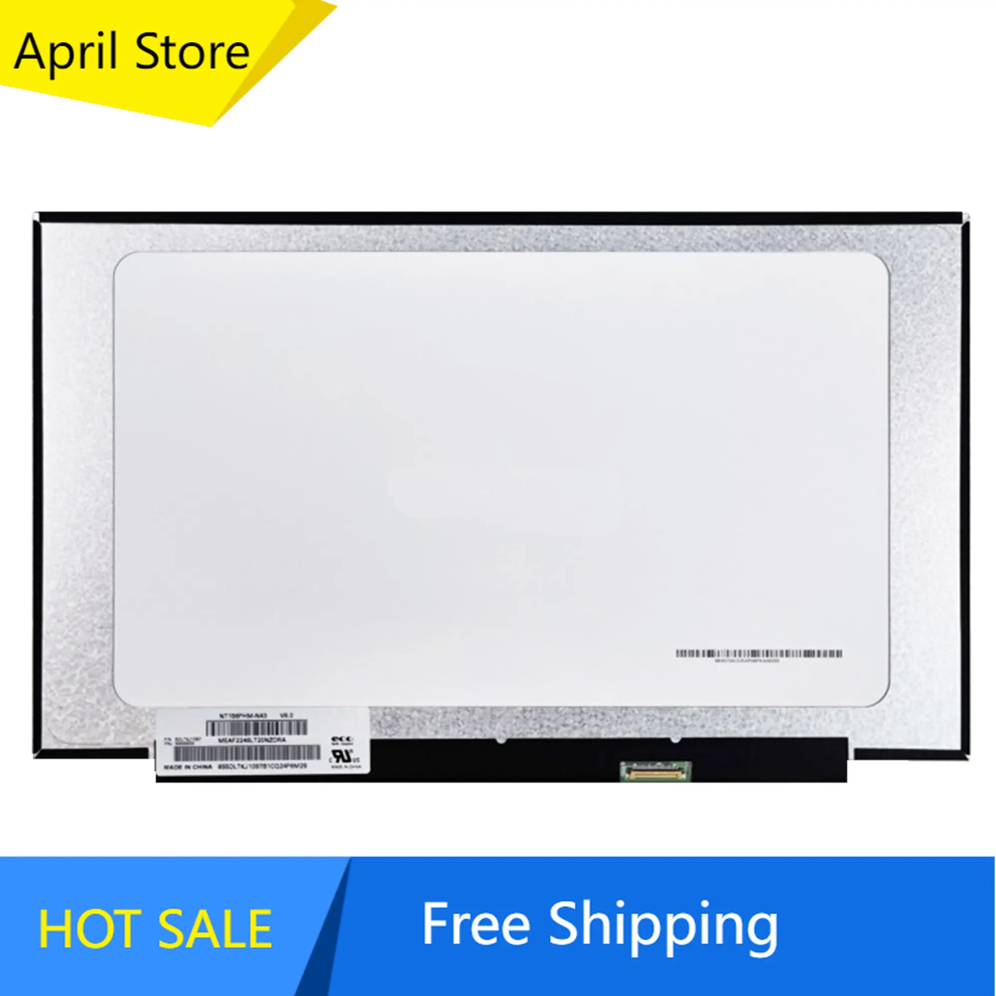 NT156FHM-N43 V8.0 fit B156HTN06.2 15.6 inch FHD Laptop LCD Screen EDP 30Pins 1920*1080