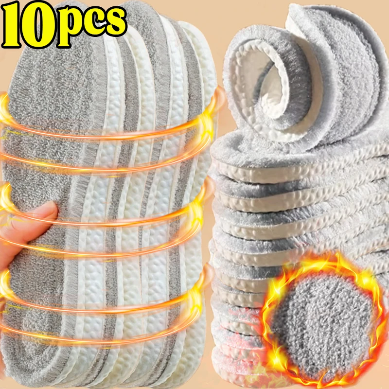 

Self Heated Thermal Insoles for Feet Winter Warm Wool Thermal Memory Foam for Men Women Sports Shoes Self-heating Shoe Pads