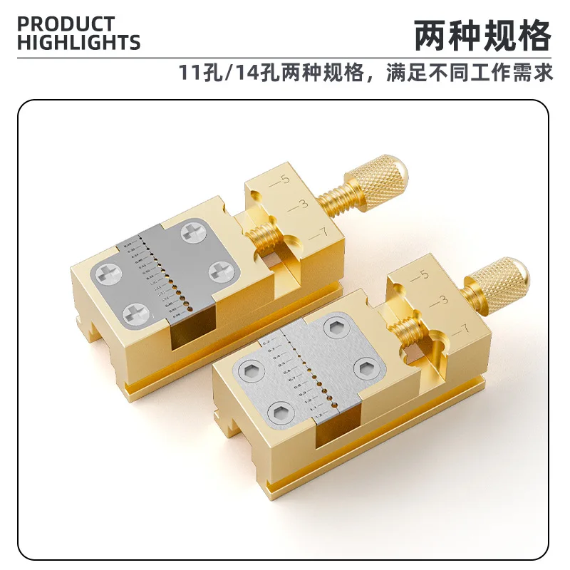 

Watch head hprecision pure copper pliers, watch head holder, pointer tube clamp, fixed seat, wheel system maintenance clamp seat