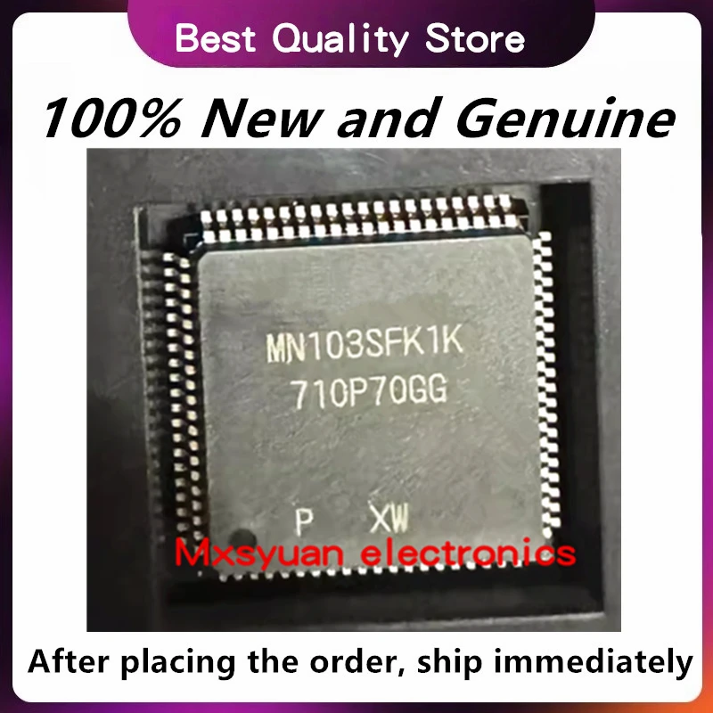 

1 ~ 10 шт./лот, оригинальный MN103SFK1K MN103SFK1KXW, большой размер LQFP80, 100% новый и подлинный