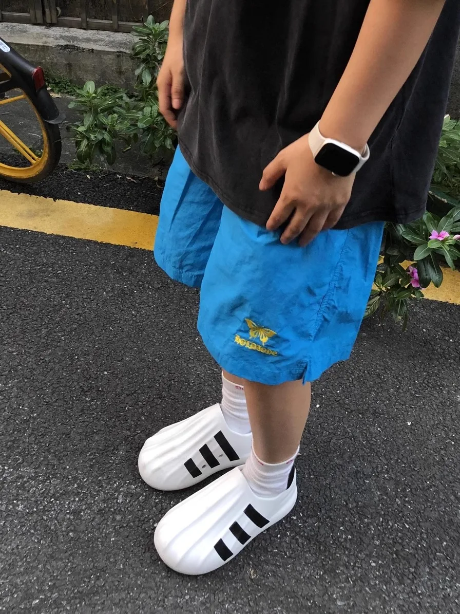 

Американский ретро Dopane Sle Summer Five-Quarter Casual orts Свободный крой Qui Dry Легкие мужские модные orts