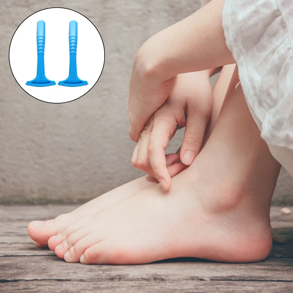 

2 Pcs Pedicure Knife Hard Foot Skin Remover Tools Scrubber for Dead Cleaner Care Rubbing Feet