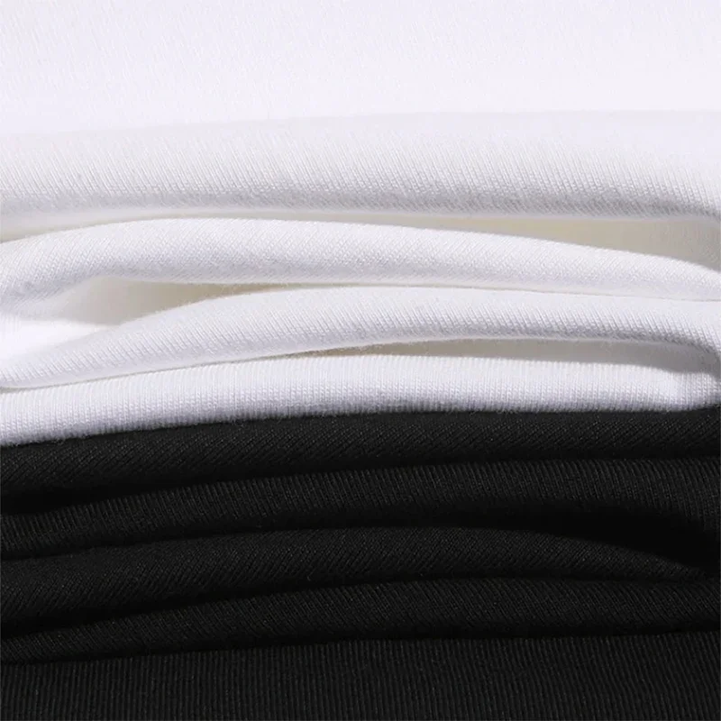 تي شيرت هاراجوكو جرافيك كبير الحجم كاجوال بأكمام قصيرة على الطراز الياباني للرجال والنساء #5