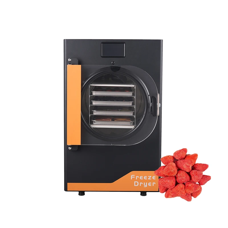Electric Home Use Stainless Steel Drying Equipment Vacuum Freeze Dryer For Vegetables And Fruits
