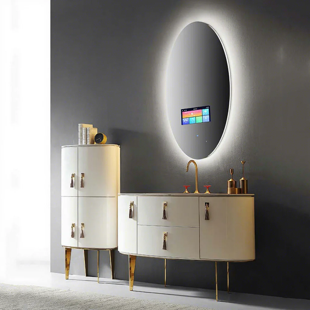 

Bathroom Cabinet French Luxury Modern Bathroom Vanity Cabinet Unit With Mirror Bathroom Vanities 48inches