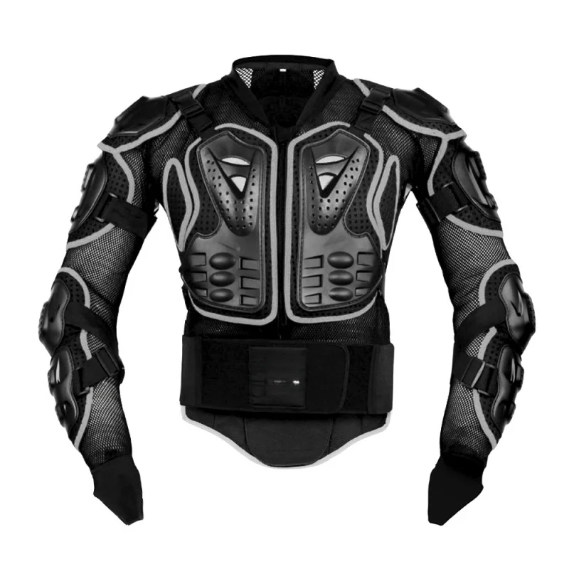 Toepasselijke motorfiets anti-pantser beschermende uitrusting fietskleding pantser buitensporten motorfiets knie- en elleboogbeschermer borstbescherming