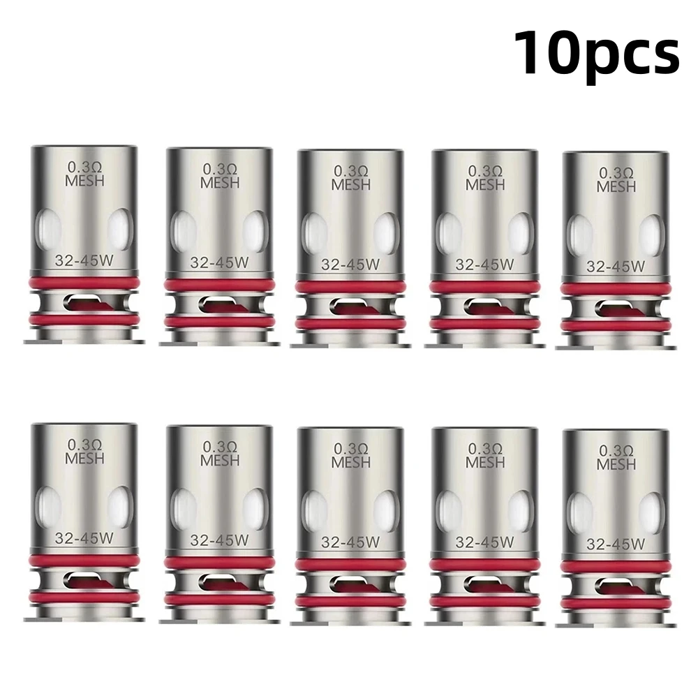 Arcia 10pcs GTX Coil 0.2/0.3/0.4ohm Mesh Coil for Target PM80 TARGET PM40 GTX ONE NANO Tank