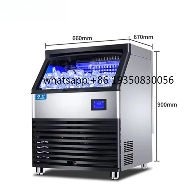 

HENGZHI High Efficiency Ice Cube Making Machine Ice Block Maker Machine for Bubble Shop Industrial or Commercia Ice Machine