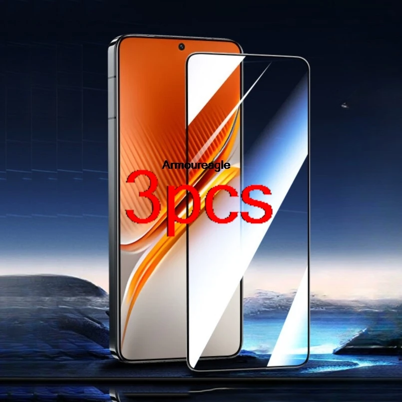 

3 шт., черное закаленное стекло 9H с полным покрытием для Vivo IQOO Neo 10 Pro, защитное стекло для экрана Neo10 Neo10Pro, пленочная крышка