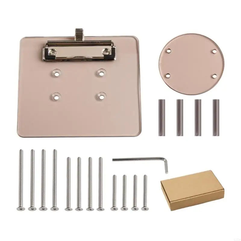 Golf Cart Steering Accessory Spring Clip Pen Mount Score Tracking Acrylic Panel X37F