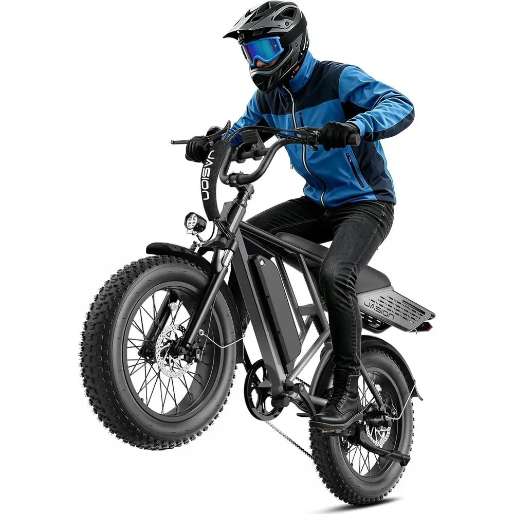 

RetroElectric Bike or Adults, 2000W Peak - 30MPH Electric Dirt Bike, 48V 13AH Battery, 70Miles Max Range Electric Motorcycle, 20