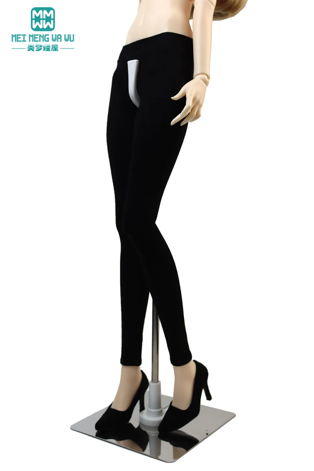 Fit 1/3 1/4 BJD Doll Clothes DD SD Toy Ball Joint Doll Accessories Fashion Leggings Black Gray White Trousers Girls Gift