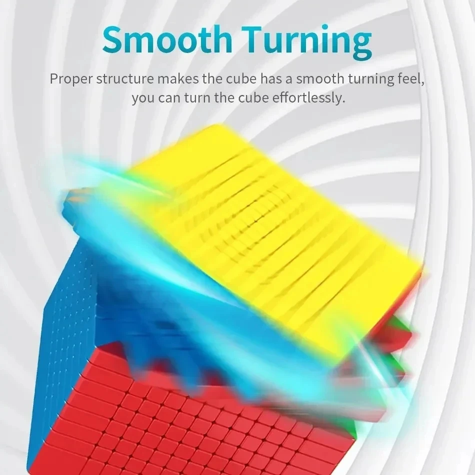 MoYu MFJS MeiLong 12 12x12 Magic Speed Cube Stickerless Professional Puzzle Toys Meilong 12x12 Cubo Magico