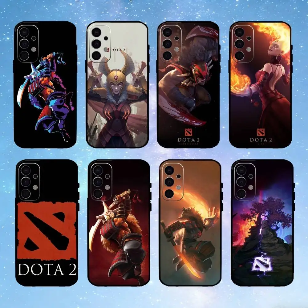 

D-Dota 2 Cool Game Phone Case For Samsung S25,S24,S21,S22,S23,S30,Ultra,S20,Plus,Fe,Note,5G Black Cover