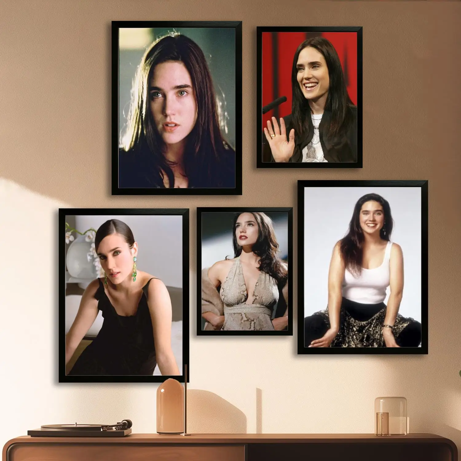 jennifer connelly Canvas Art Poster and Wall Art, Picture Print, Modern Family Bedroom Decor,Decorative painting