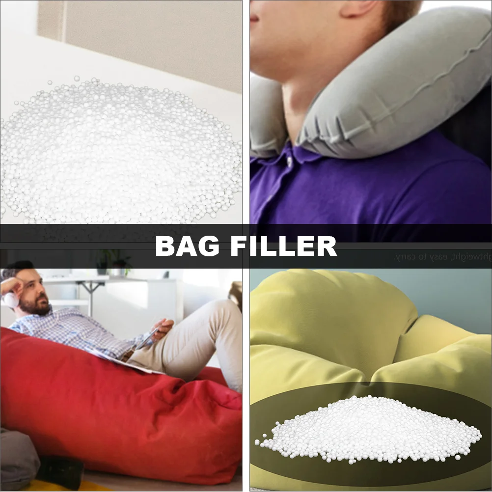 Foam Particles Foams Bean Bag Filling Slush Cushion Back Filler Booster Beads Small