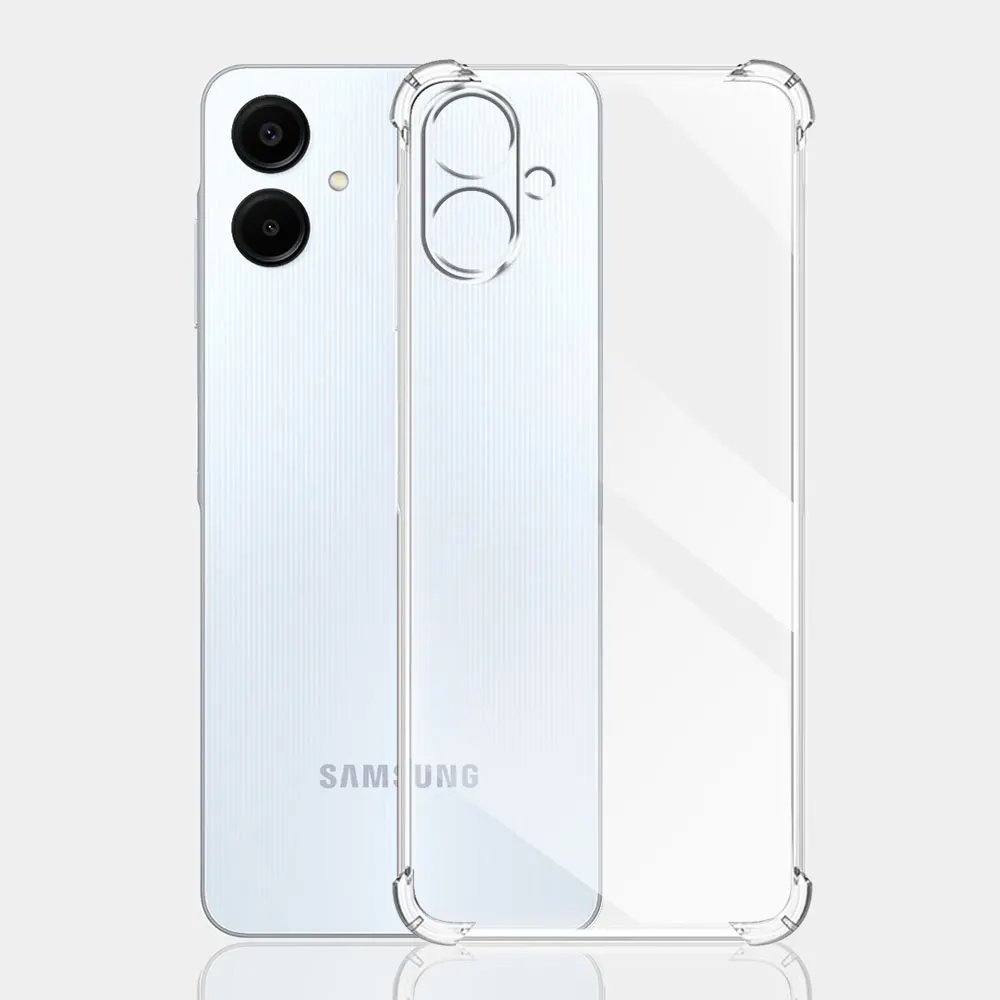 Shockproof Clear Case For Samsung A06 Soft Clear Silicone Phone Case For Samsung Galaxy A06 SM-A065F Cover Samsung A065F Funda