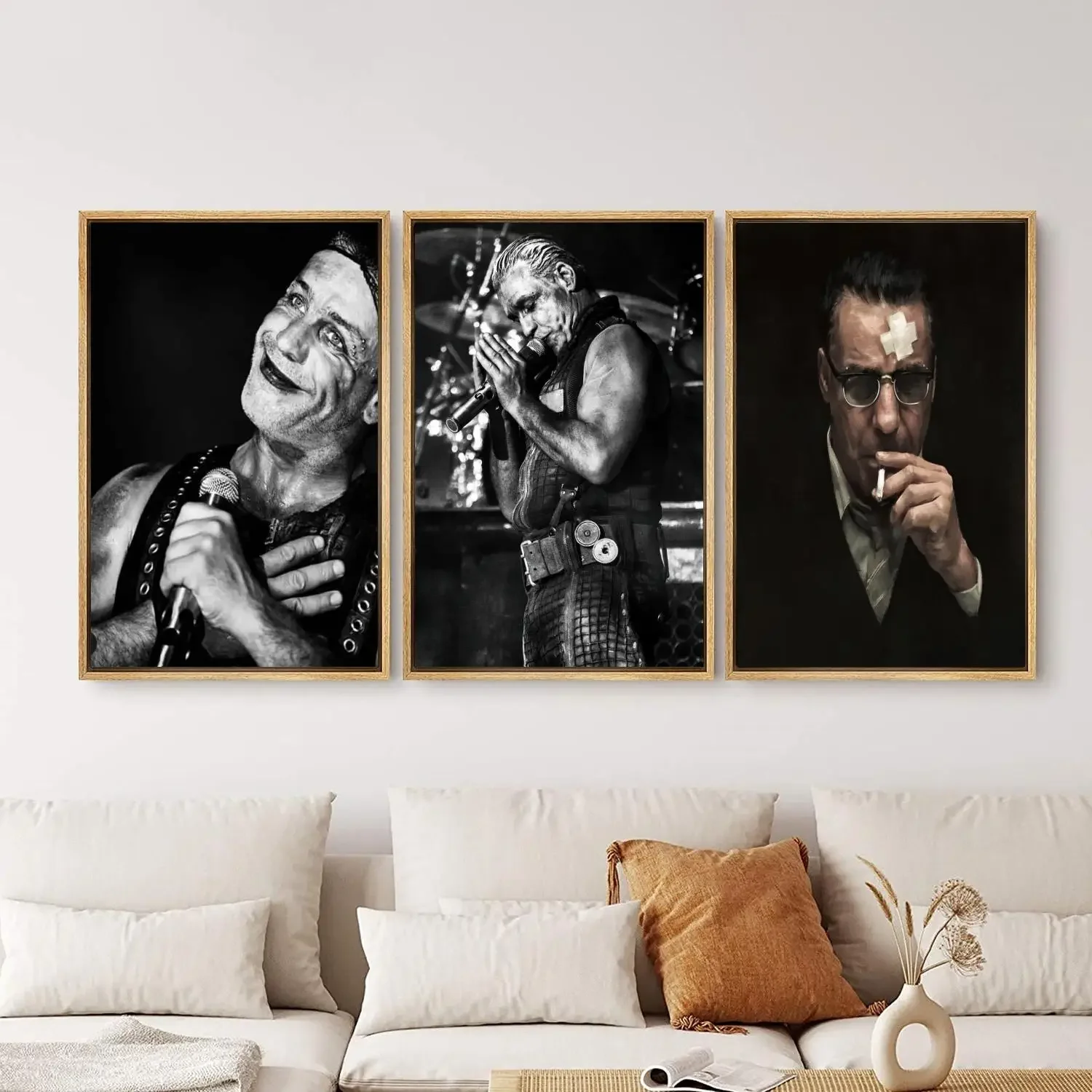 Till Lindemann Poster Painting 24x36 Wall Art Canvas Posters Personalized Gift Modern Family bedroom Decoration Art Poster