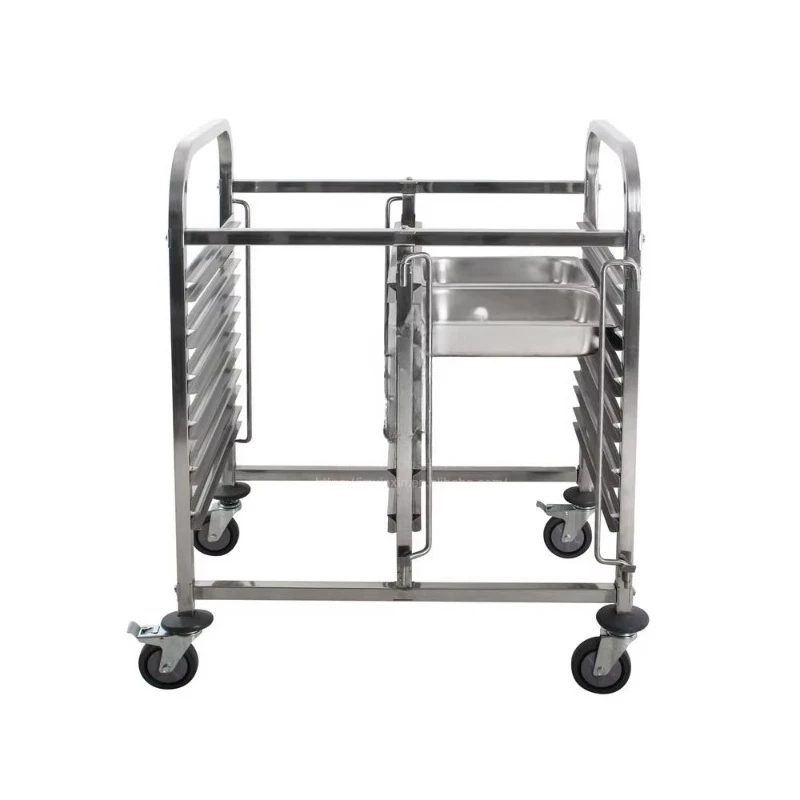 New 6-layer baking equipment trolley for hotel restaurants Stainless steel