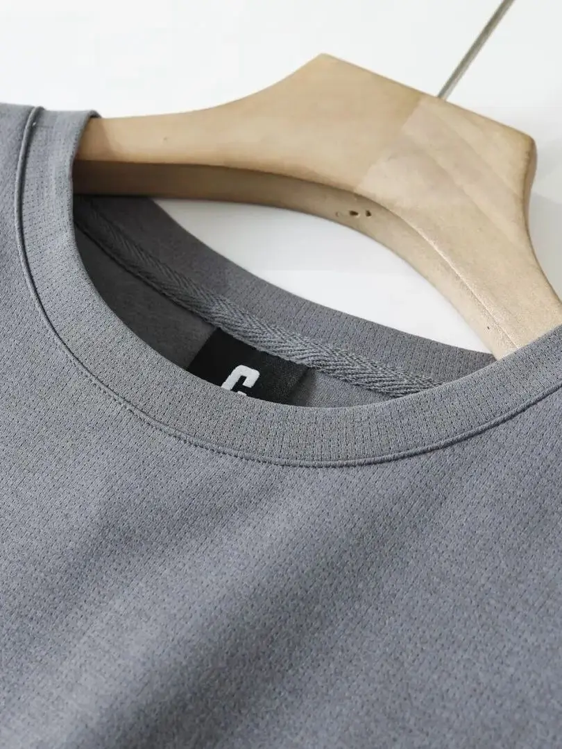 Breathable Long Sleeve Base Shirt Men's Outdoor Autumn Winter Micro-Pore Structure Moisture-Wicking Casual Style T-Shirt
