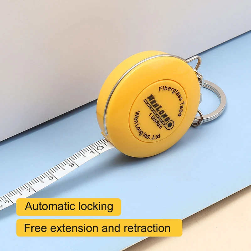 Mini 1.5m Tape Measure Portable Clothing Measurement Tape Sewing Measuring Huincha Miara Zwibaby Metric Tailor Retractable Meter