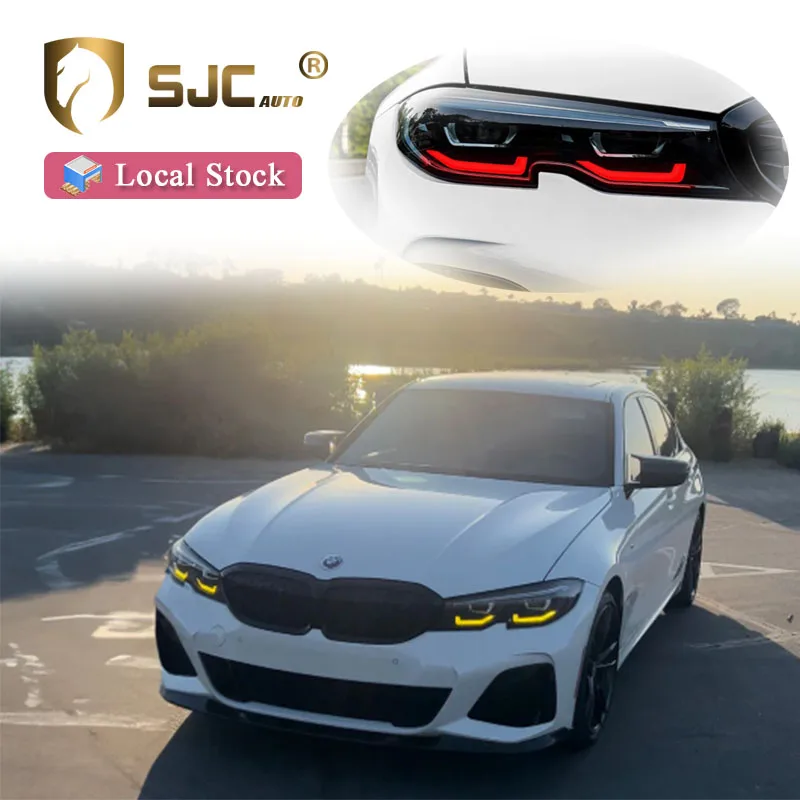 SMVPAuto Multi-Color RGB DRL Modules For BMW 3 Series G20 G21 G28 2020-2022 Headlight Daytime Running Light Plug And Play