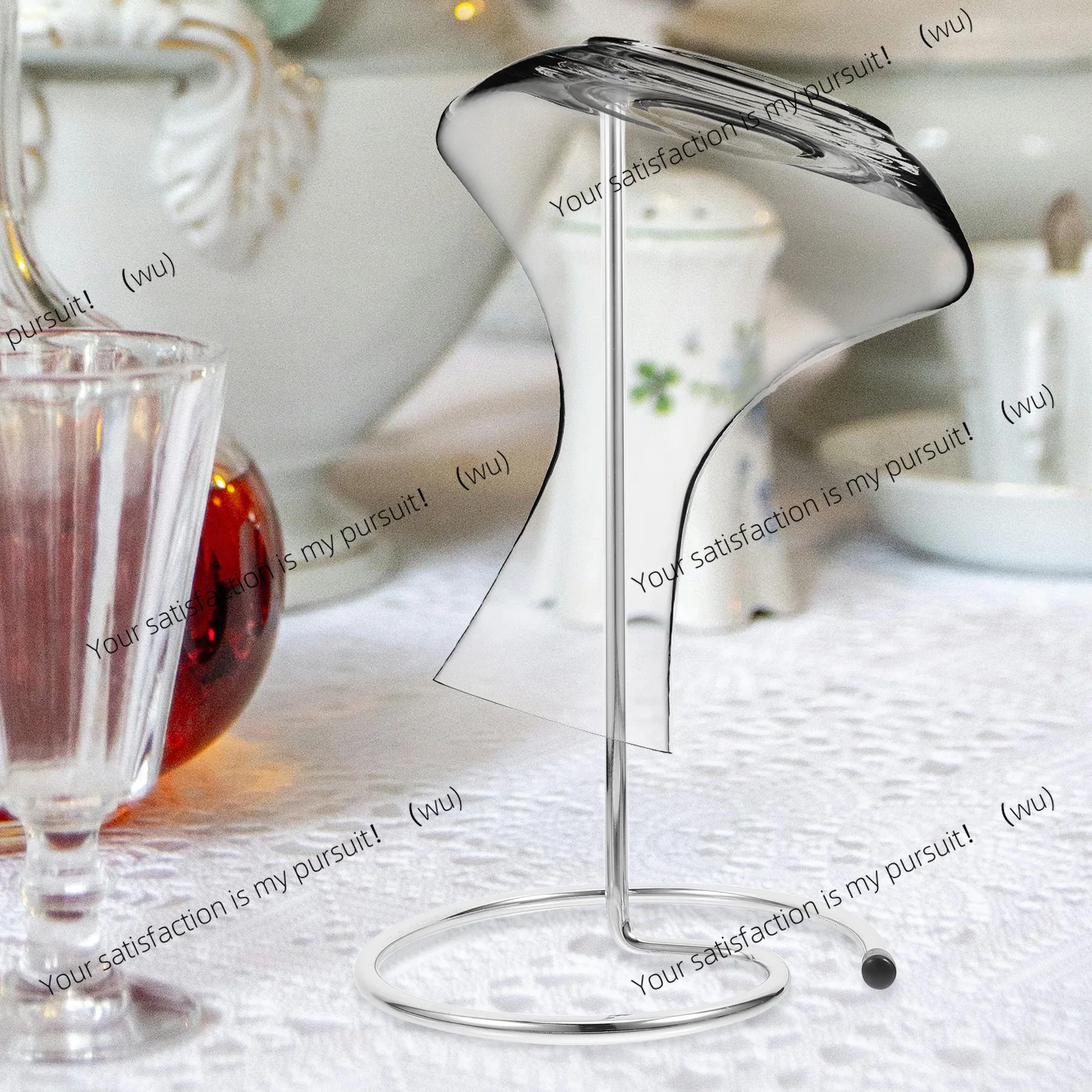Wine Decanter Drying Space-saving bottle holder for counter top family bar hotel restaurant Wine bottle dryer cup