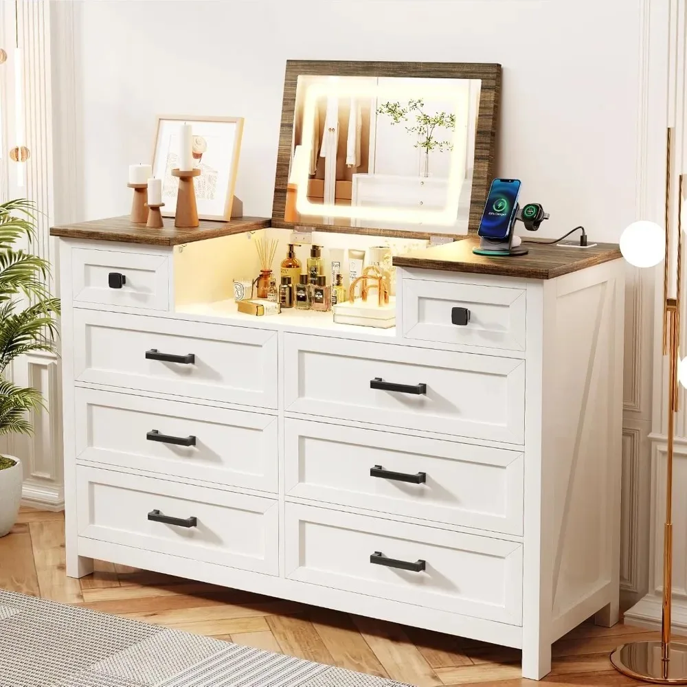 Dresser With Mirror…
