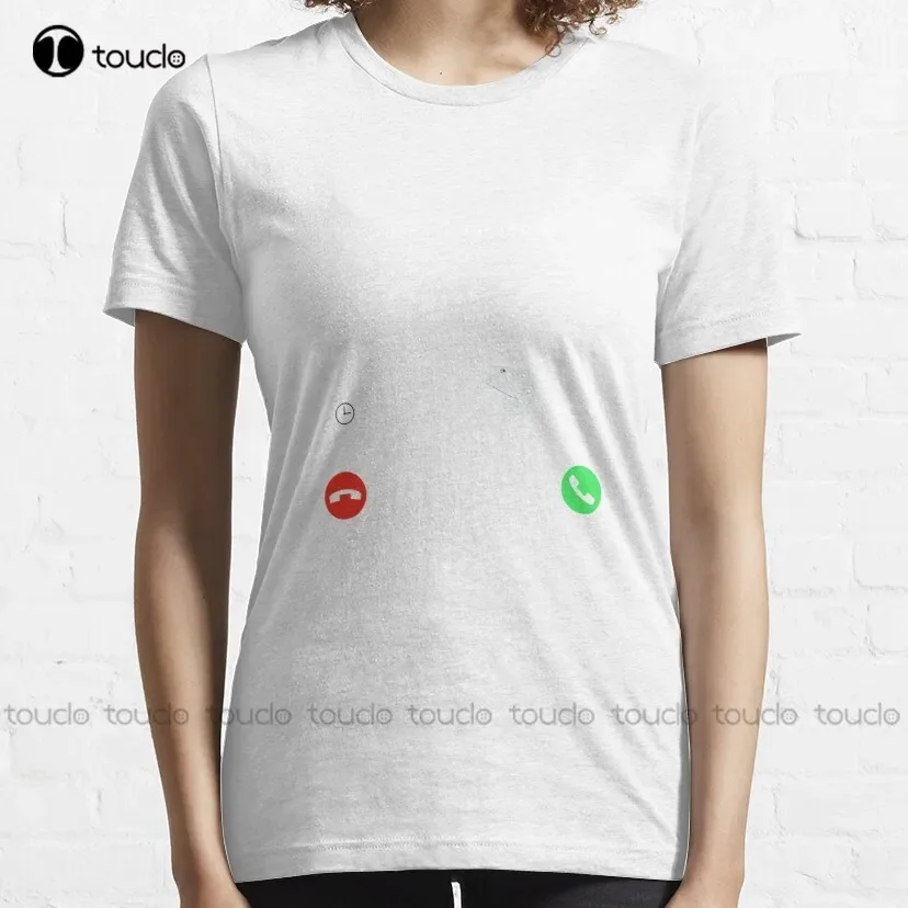 Sorry I Missed Your Call I Was On My Other Line Fishing Fisherman T-Shirt Golf Shirts Tee T Shirts Breathable Cotton Hip Hop