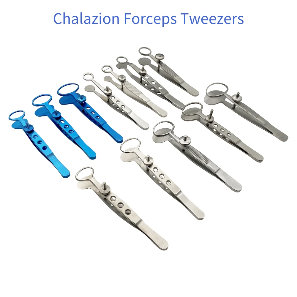 

Chalazion Forceps Surgical Ophthalmic Tweezers Ophthalmic Eyelid Instrument Stainless steel/ Titanium alloy