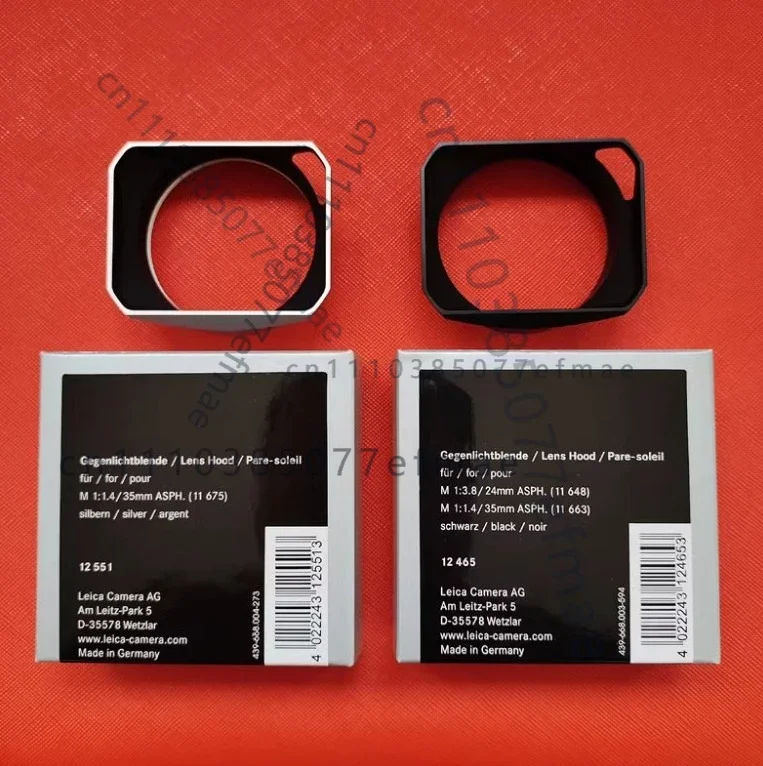 Camera Lens Hood 12465 12551 Replacement Hood For Leica M35/1.4 11663/11675 Lens