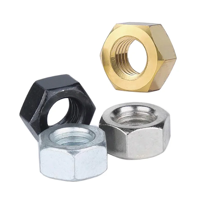 

M7 Hex Hexagon Nuts Nickel Or Zinc Plated Or Stainless Steel 304 Or Brass