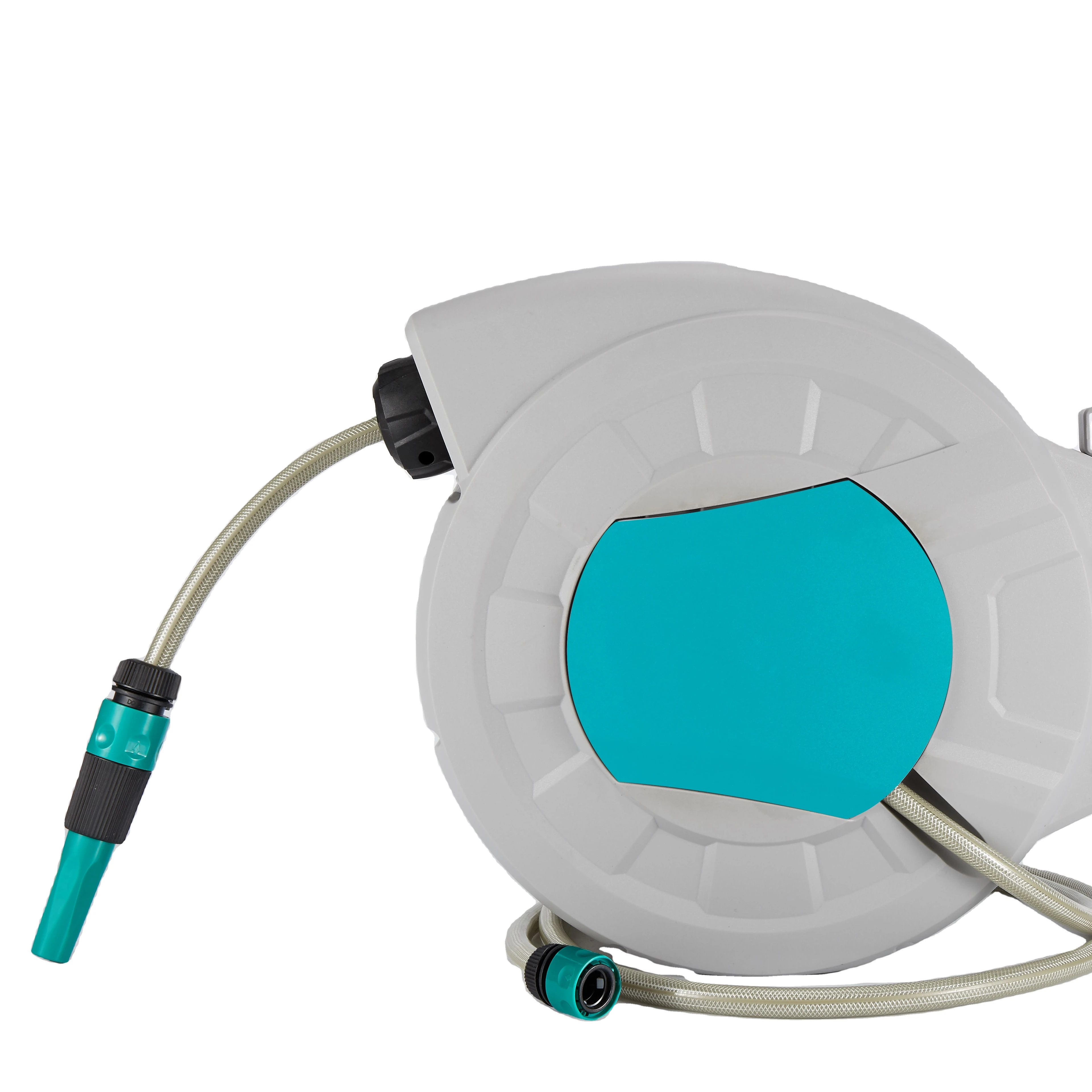 35M Automatic Retractable Garden Hose Reel 1/2 Inch Heavy Duty