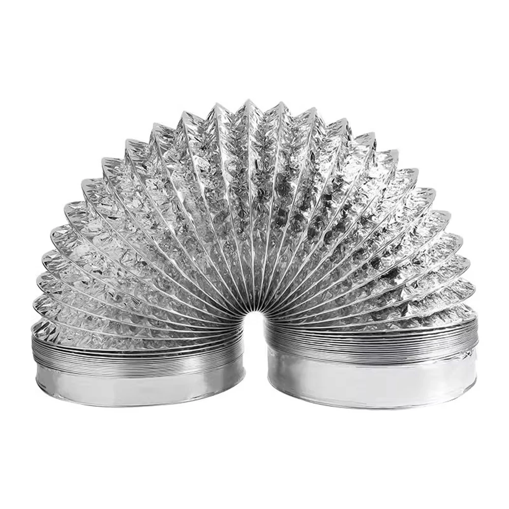 Aluminum Foil for exhaust Duct 150 mm for Heat Resistant Venting Applications in Kitchens Bathrooms and Utility Spaces