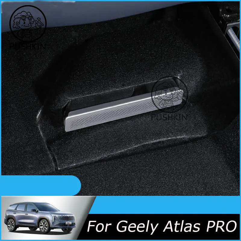 For Geely Atlas pro Starray 2024 Under-seat Air Conditioning Outlet Protective Cover Interior Decoration Refitting Accessories