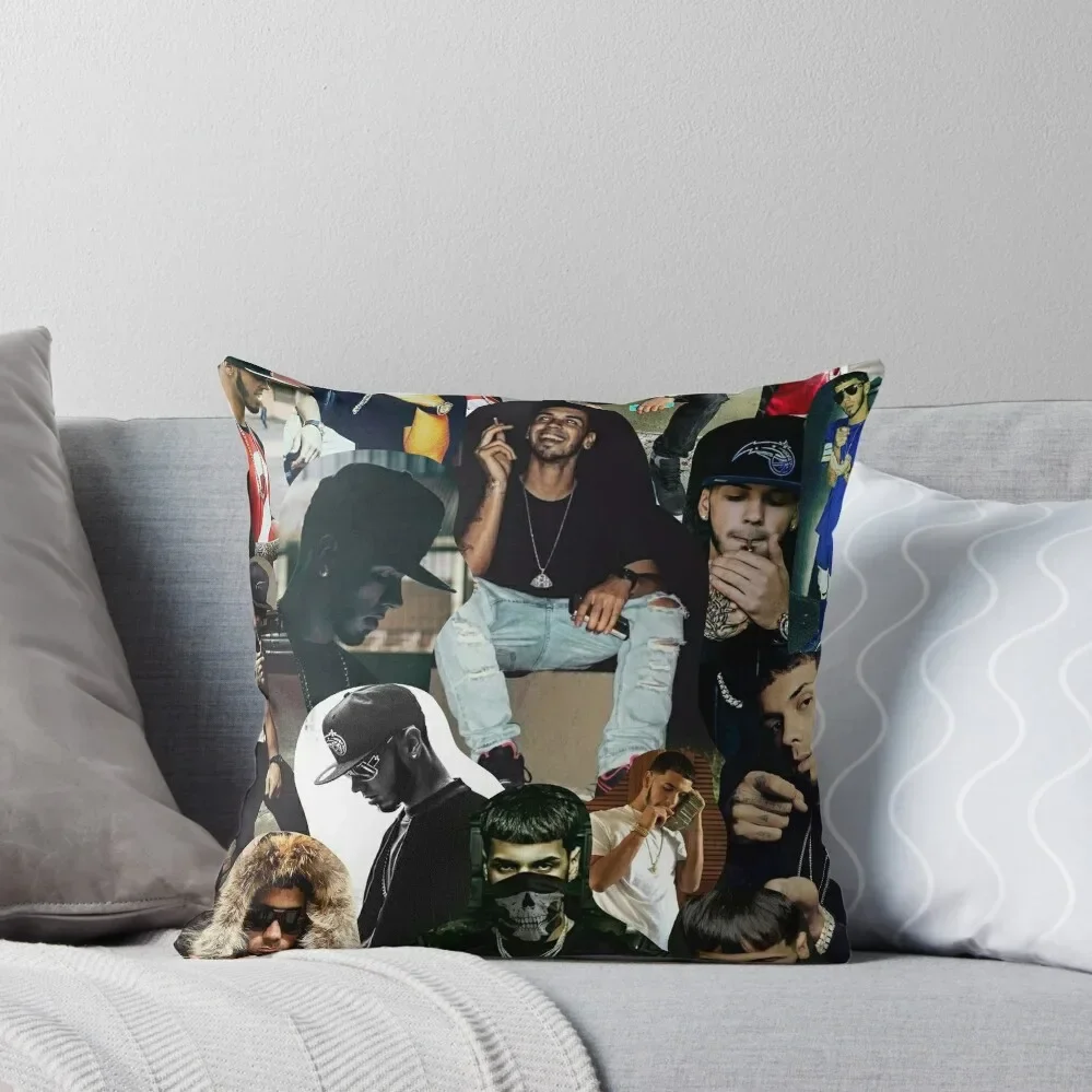 

best anuel aa album tweet Throw Pillow Sofa Pillow Cover Pillow Covers Decorative Pillowcases Bed Cushions