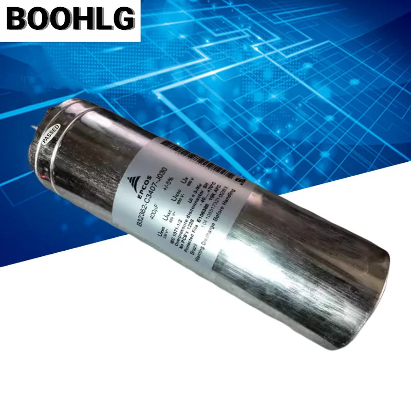 1PCS EPCOS B32362 series 460V AC 400UF 900V DC high voltage oil-immersed capacitor