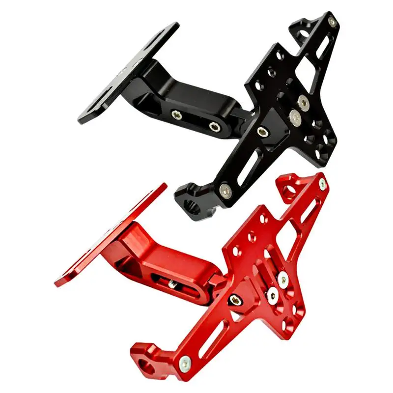 Motorcycle License Plate Bracket Universal And Splash-proof Fender Eliminator License Plate Bracket Aluminum Alloy Motorcycle