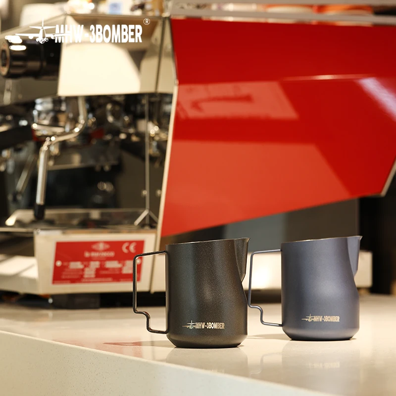 Jarra para Espumar Leite MHW-3Bomber 350ml 450ml Profissional Baristas — foto 2