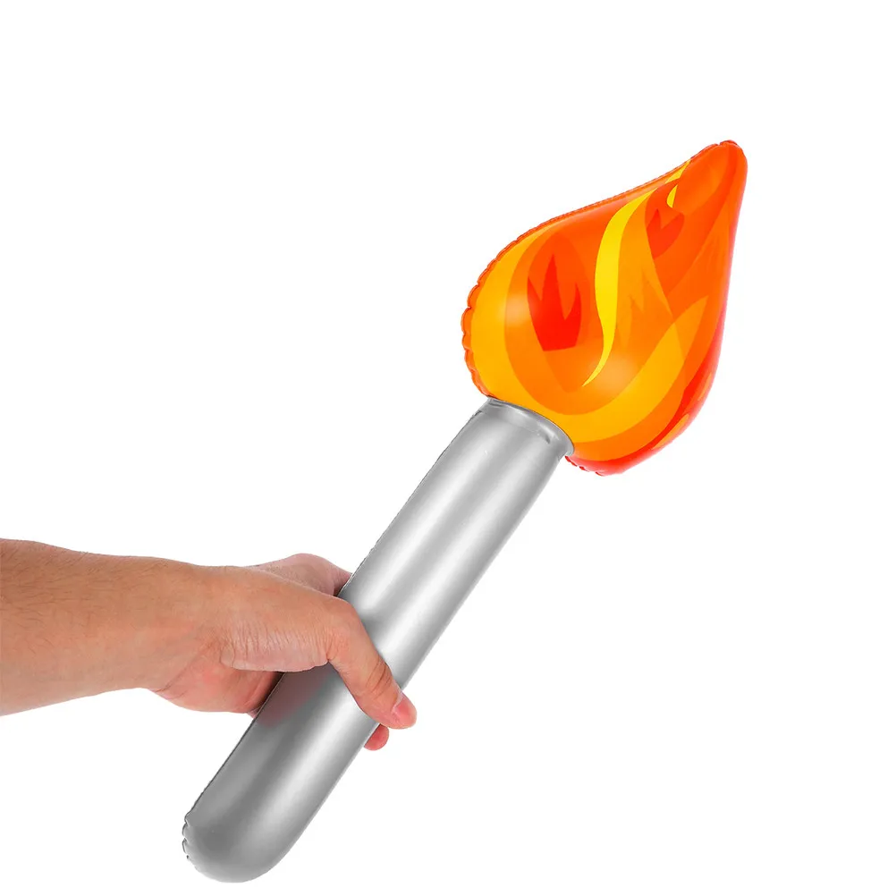 

Набор из 3 надувных факелов: забавный искусственный факел-реквизит для сценических выступлений, декора вечеринок, косплея, фотосессий и представлений