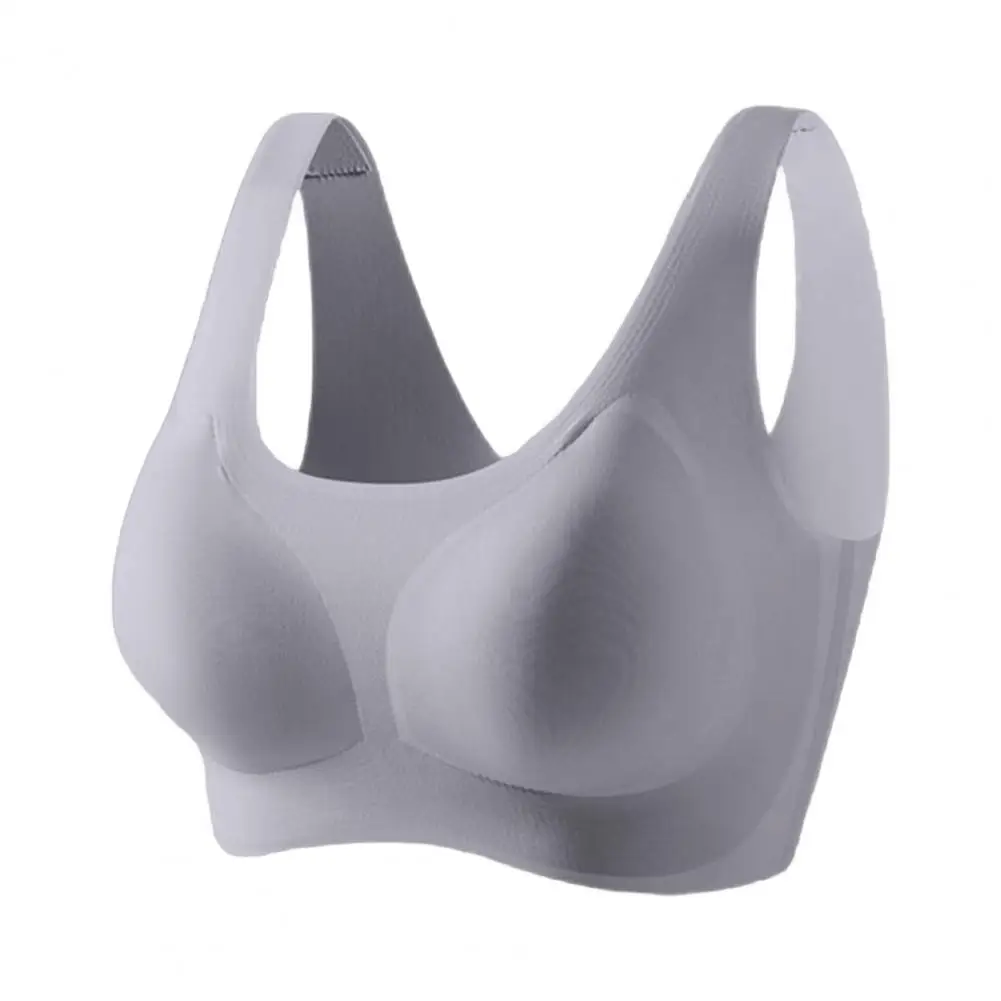

Women Fitness Bra Comfortable Wireless Padded Bralette for Women Full-coverage T-shirt Bra Plus Size Soft Breathable Underwear
